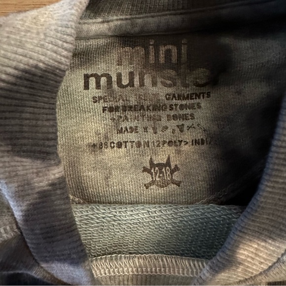 NWT Mini Munster Dribble Fleece Crew - Picture 5 of 6